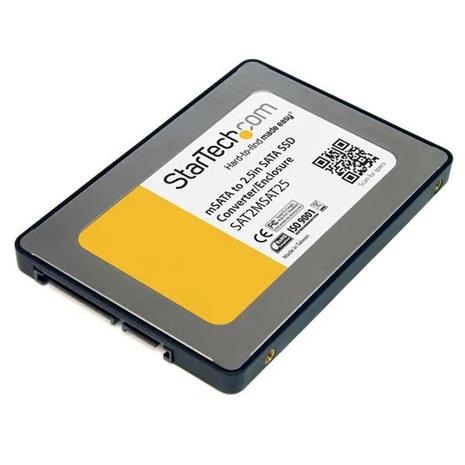 StarTech.com 2,5 tuuman SATA Mini SATA SSD -sovittimen kotelo