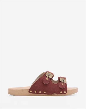 Scholl - Punainen - Pescura Flat Flex 2 Straps – kuva 4/4