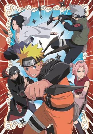 Palapeli Clementoni Naruto, 1000 kpl