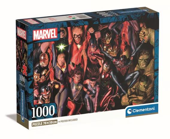 Palapeli Clementoni Marvel, 1000 kpl