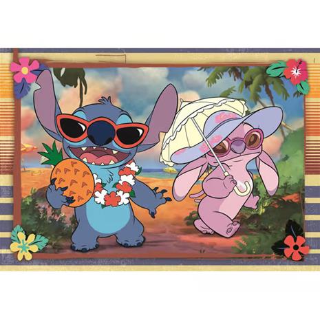 Clementoni Disney Stich Super Colour Puzzle (2x60)