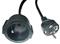 MicroConnect - power extension cable - Type F/E to Type E - 3 m – kuva 3