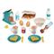 Ecoiffier 3 in 1 coffee time set – kuva 4