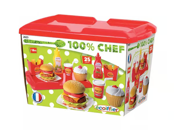 Ecoiffier Hamburger Set