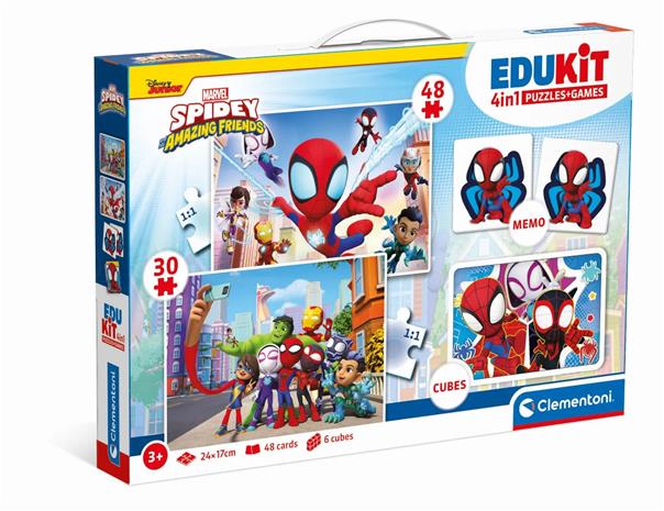 Spider-Man Spidey 4-in-1 Pelikokoelma