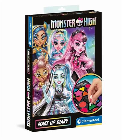 Clementoni - Monster High Make Up Diary (I-18801)