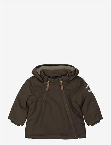 MIKK-LINE Nylon Baby Jacket - Solid - RAISIN - 80