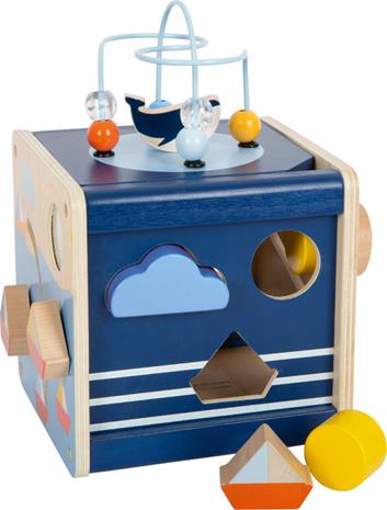 Small Foot - Wooden Activity Cube Ocean