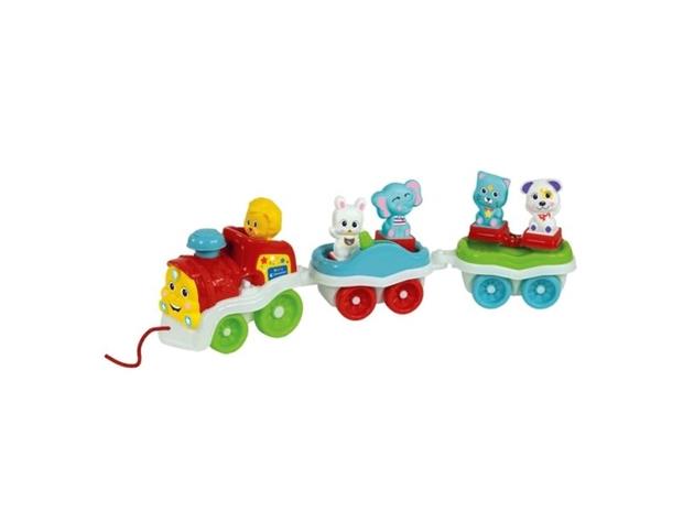 Clementoni Baby Animal Train Interactive 3in1