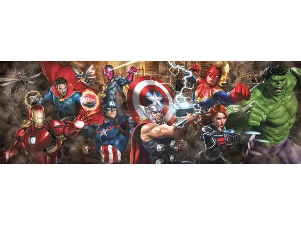 Clementoni Jigsaw Puzzle Panorama Marvel 1000pcs. Lattia – kuva 3/3