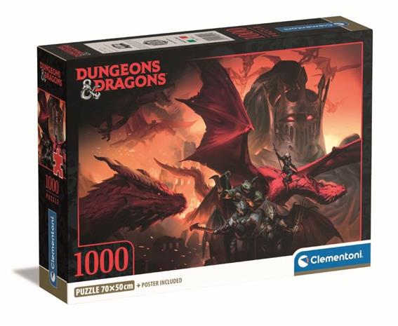 CLE-palapeli 1000 Compact Dungeons&Dragons 39914