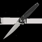 ANV Knives A300 Flipper - Stonewash - G10 kääntöveitsi, musta