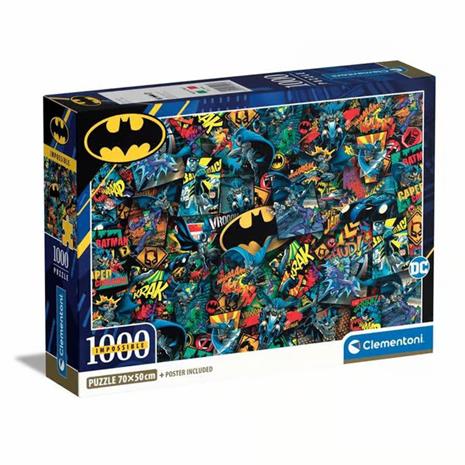 Clementoni palapeli 1000 Compact Batman 39906