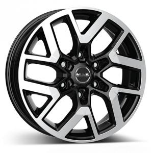 MAK GRAVEL DARK BLACK/POLISHED 7X17