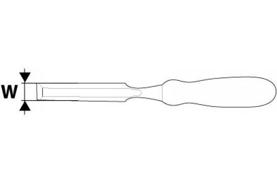 Taltta, puulle Topex 09A110; 10 mm – kuva 2/2