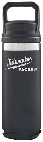 Milwaukee Packout 4932493992 PACKOUTâ„¢ -termospullo 532 ml Musta – kuva 3/3