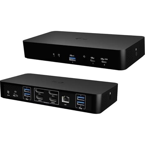 i-tec Universal Intelligent Dual Display Docking Station + Power Delivery 100W