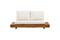 2-sitssoffa Beliani Marettimo Light wood, White - – kuva 2