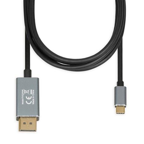 iBOX - video adapter cable - USB-C to DisplayPort - 1.8 m