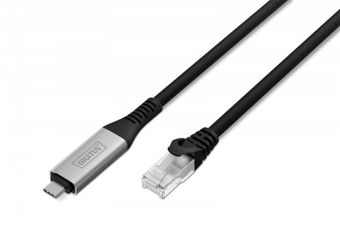 DIGITUS USB-C 3.2 Gen1 to RJ45 Adapter - 2m