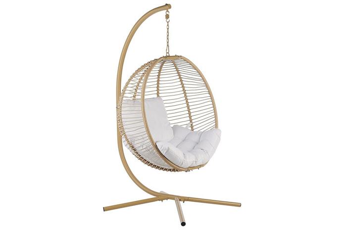 Riipputuoli Arco - Beige, valkoinen