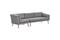 Soffa Beliani Loretello Beige/grå, Högervänd Grey Left-faced - – kuva 2