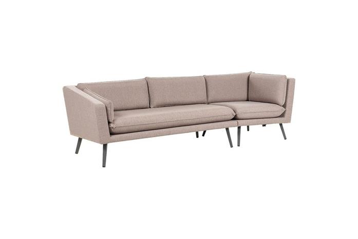 Soffa Beliani Loretello Beige/grå, Högervänd Beige\\Grey Right-faced -