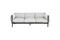 3-sitssoffa Beliani Esperia Grey, Black - – kuva 2