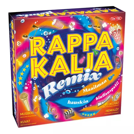 Tactic Rappakalja Remix lautapeli