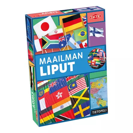 Tactic Maailman liput lautapeli
