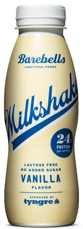 Barebells Milkshake Vanilla 330 ml – kuva 3/3