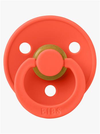 BIBS Pacifier Colour Latex Tango Size 2