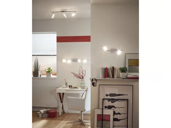 EGLO ERVAS SPOT 2X3.3W 2X340LM KROMI – kuva 3/3