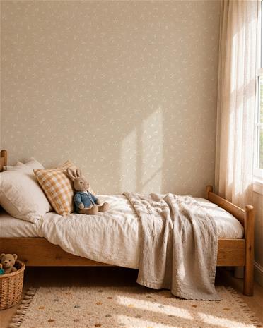 Chrysanthemum Toile Stone - 217559 Tapetti