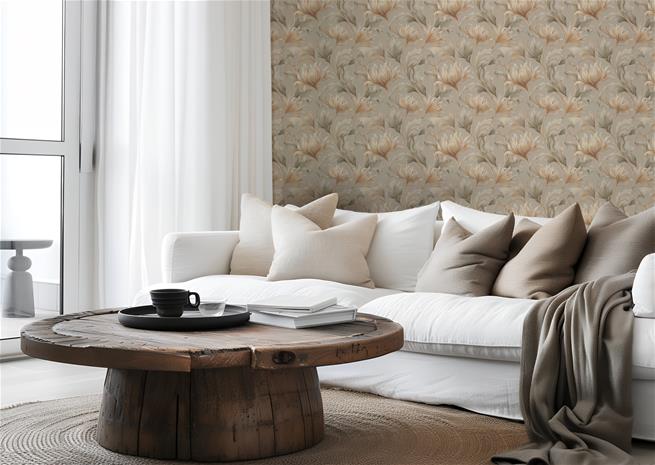 Kalkki Light Grey - 1035901-04 Tapetti