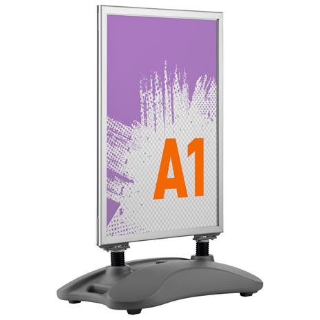 Durable Heavy Base Outdoor katuteline, A1, hopea