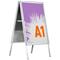 Durable Fold Outdoor katuteline, A1, hopea – kuva 2