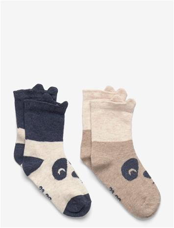 MINYMO Socks W. 3D Effect (2-Pack) - BLUE NIGHTS - 19\22 – kuva 1/1