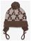 MANGO Knitted Hat With Bears - MEDIUM BROWN - 1-3 – kuva 1