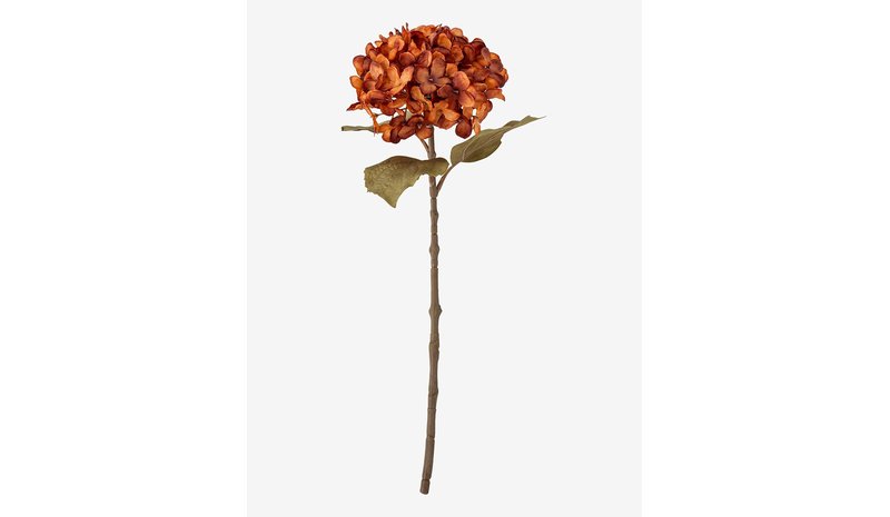 BLOOMINGVILLE Hydrangea Stem - ORANGE - H46 cm – kuva 1/1
