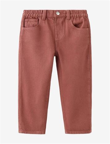 MANGO Drawstring Waist Jeans - DARK RED - 4-5 – kuva 1/1