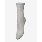 BECKSÖNDERGAARD Leofa Cotta Sock - LIGHT GREY MELANGE - 37-39