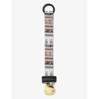ELODIE DETAILS Pacifier Clip - Desert Weaves - WHITE/PINK/MIX - One Size