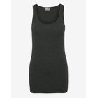 VERO MODA Vmmaxi My Soft Long Tank Top Noos - DARK GREY MELANGE - XL