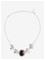 MANGO Mixed Bead Necklace - SILVER - One Size – kuva 1