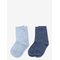MANGO Pack Of 2 Cable-Knit Socks - MEDIUM BLUE - 94 – kuva 1