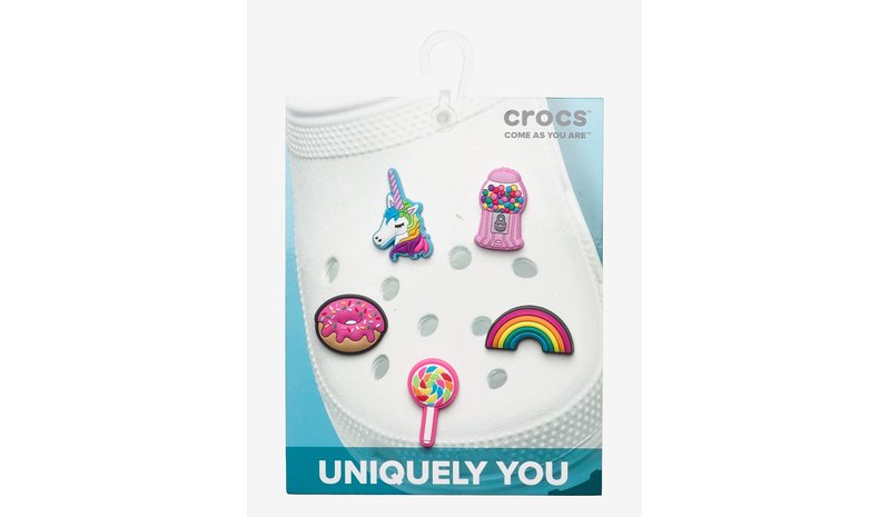 CROCS Everything Nice 5 Pack - WHITE - One Size – kuva 1/1