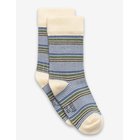 MINIPOP Minipop Bamboo Mix Stripes Socks - BLUE - 31/34