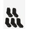 MINYMO Ankle Sock -Solid (5-Pack) - BLACK - 31-34 – kuva 1