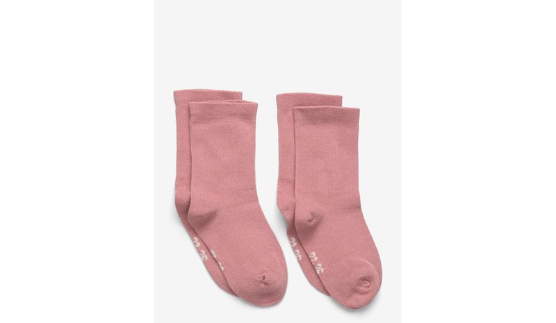 MINYMO Perfect Basic Socks (2-Pack) - ASH ROSE - 27\30 – kuva 1/1